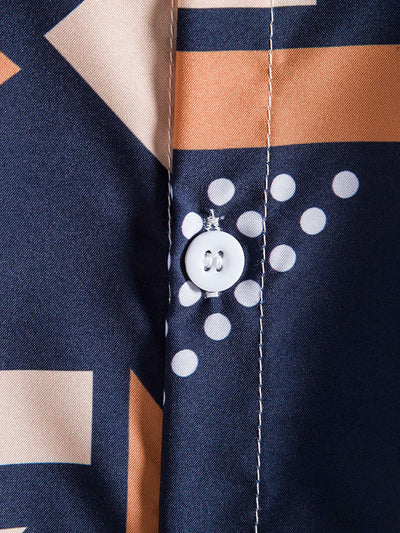 SODARA™ | Skjorta med geometriskt tryck & Badshorts