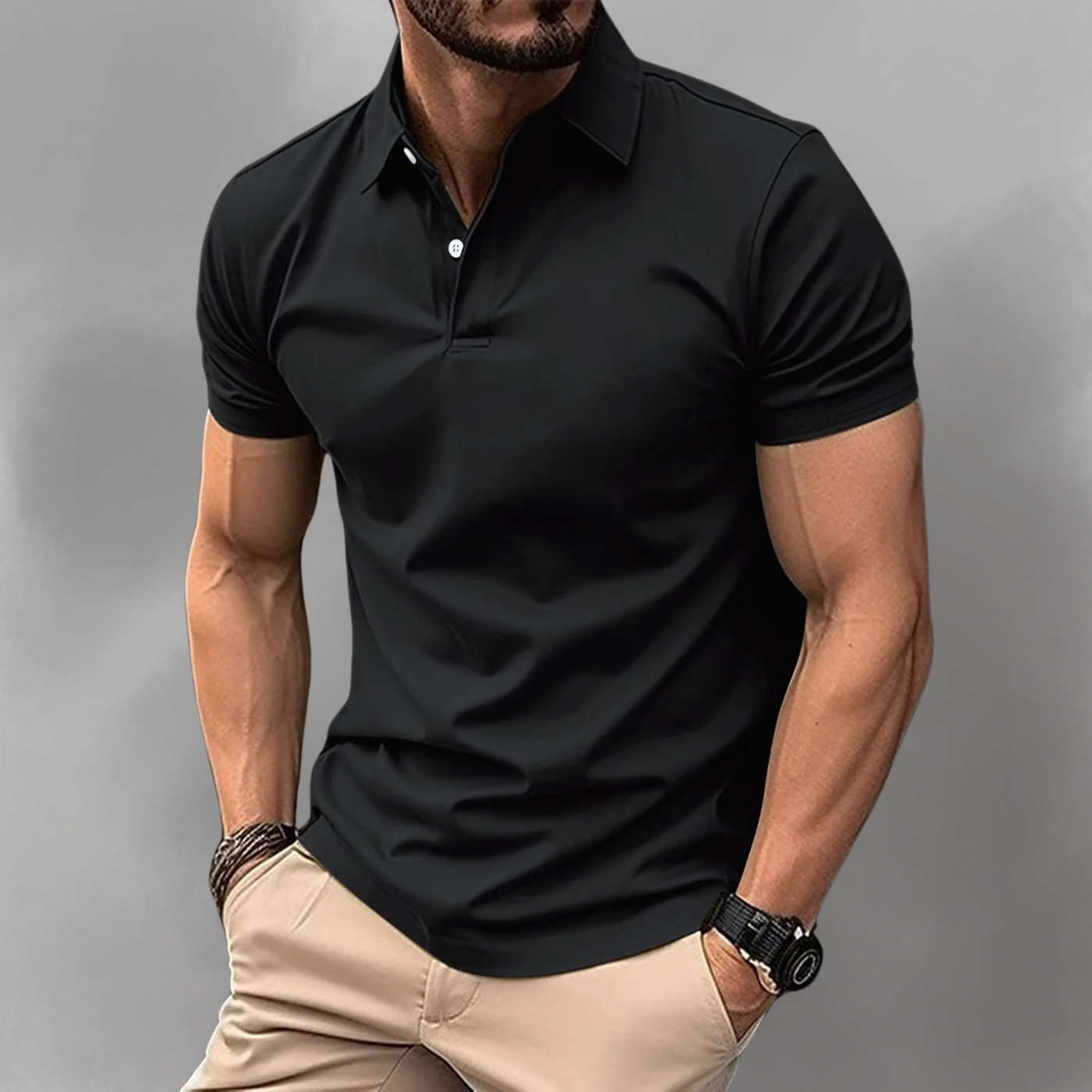 Ronny™ | Tidlös Pikétröja