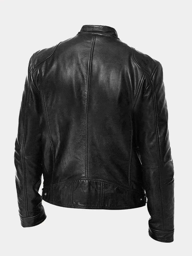 Victor™ | Casual Läderjacka