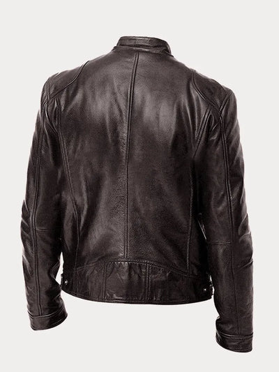 Victor™ | Casual Läderjacka