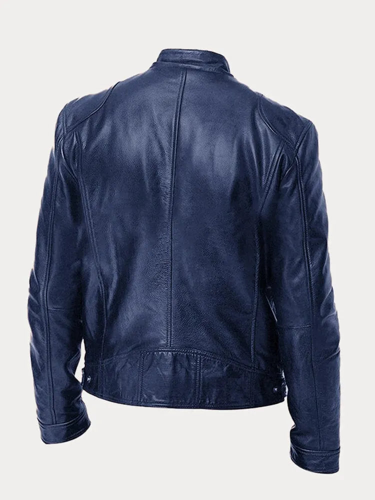 Victor™ | Casual Läderjacka