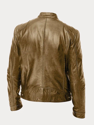 Victor™ | Casual Läderjacka