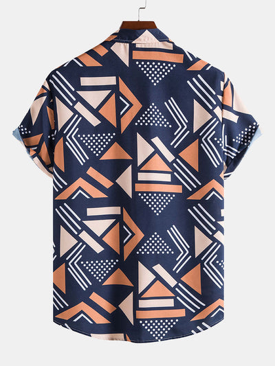 SODARA™ | Skjorta med geometriskt tryck & Badshorts